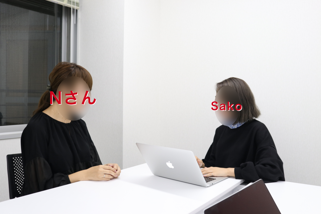インタビュー風景