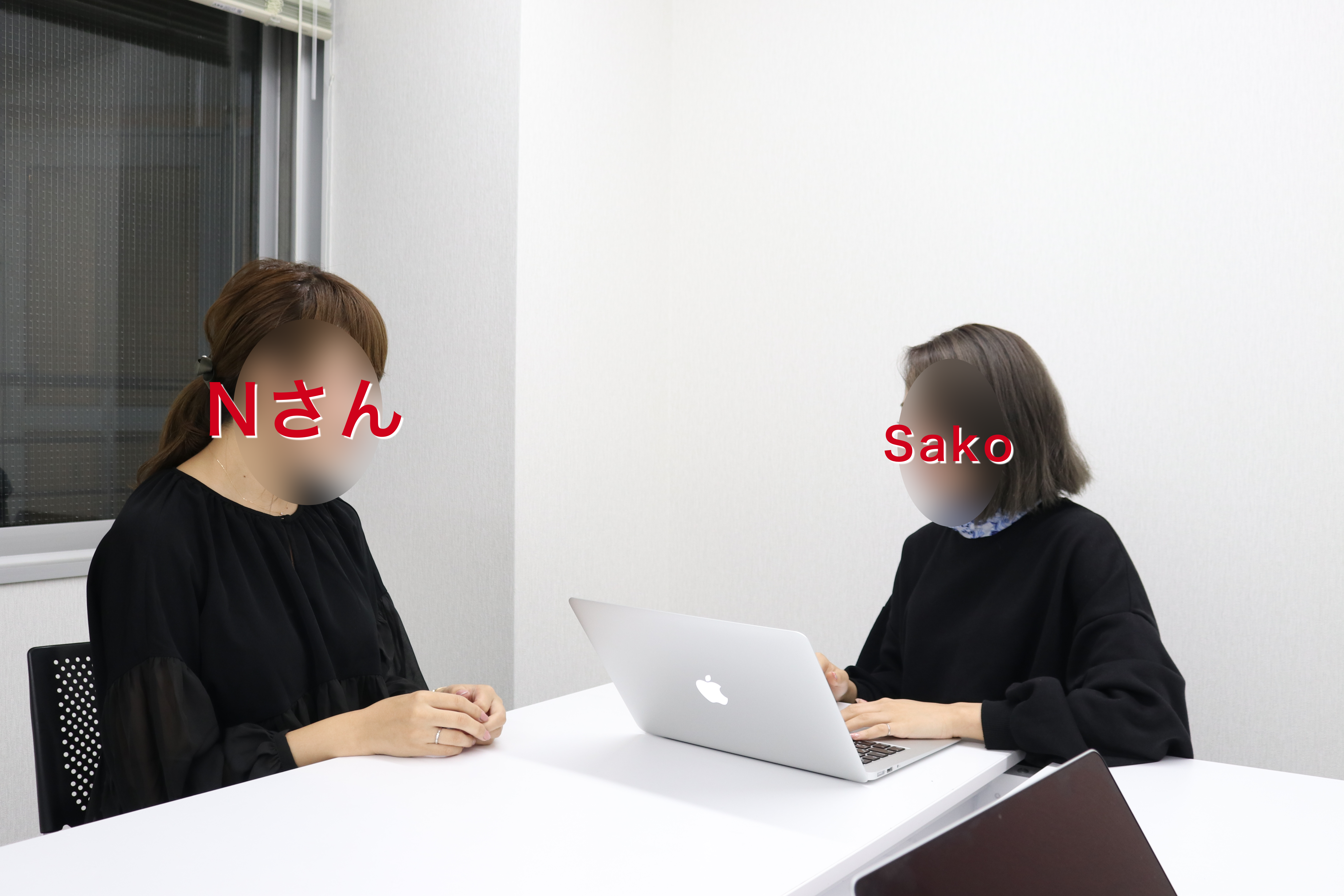 インタビュー風景