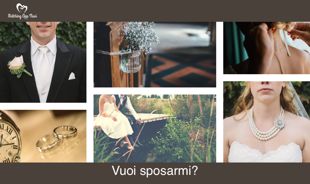 Vuoi sposarmi? - マッチングアプリなび