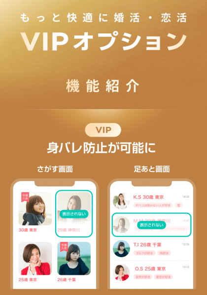 with VIPオプション