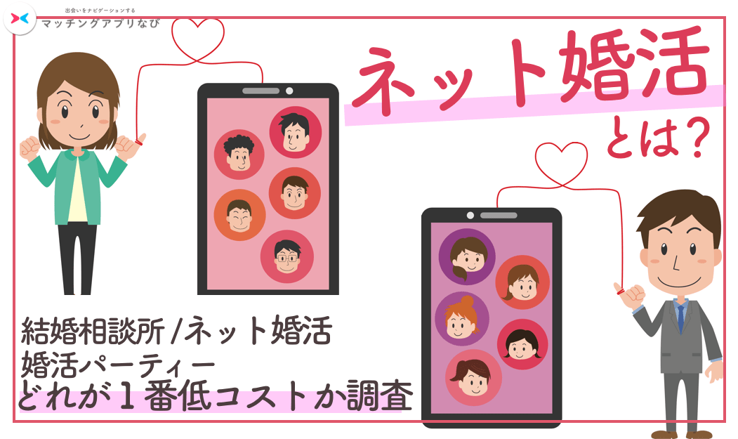 ネット婚活-min - マッチングアプリなび ネット婚活