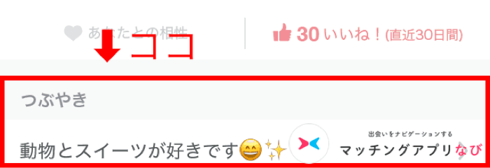 ペアーズ つぶやきの使い方