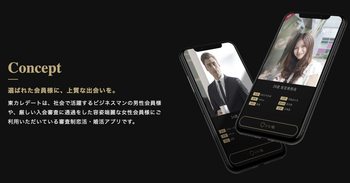 東カレデートの利用者