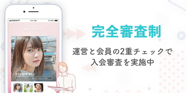 イヴイヴは完全審査制